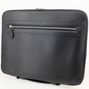 LOUIS VUITTON Vladimir Book Bag Business Bag Briefcase Black